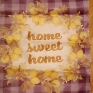 Home sweet home outside/garden flag